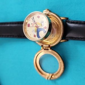 Rare Vintage Disney Pop Up Goofy Watch